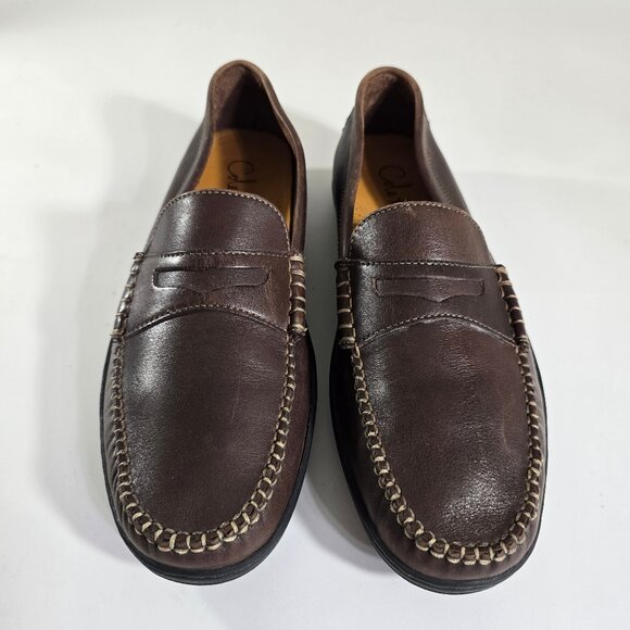 Cole Haan French Cup Penny Loafers Mens Size 9 Brown Leather Driving Moccasin main image 8
